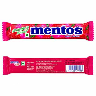 MENTOS RAINBOW CHEWY DRAGEES - 26.6g